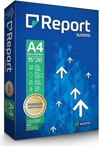 PAPEL SULFITE A4 REPORT 500 FLS 75G