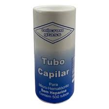 TUBO CAPILAR SEM HEPARINA - 500 UN - MICRON
