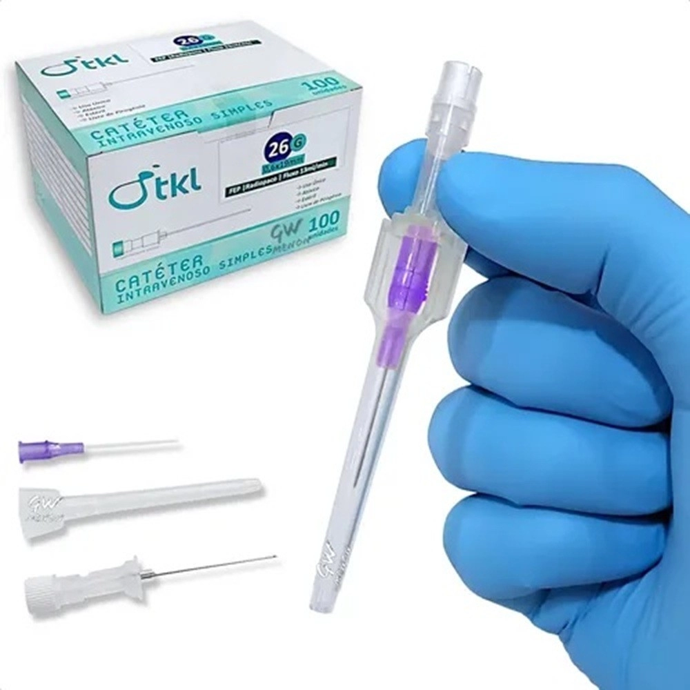 CATETER INTRAVENOSO 26G (ROXO) TKL