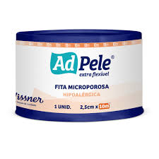 FITA MICROPOROSA BRANCO ADPELE 2,5CM X 10M