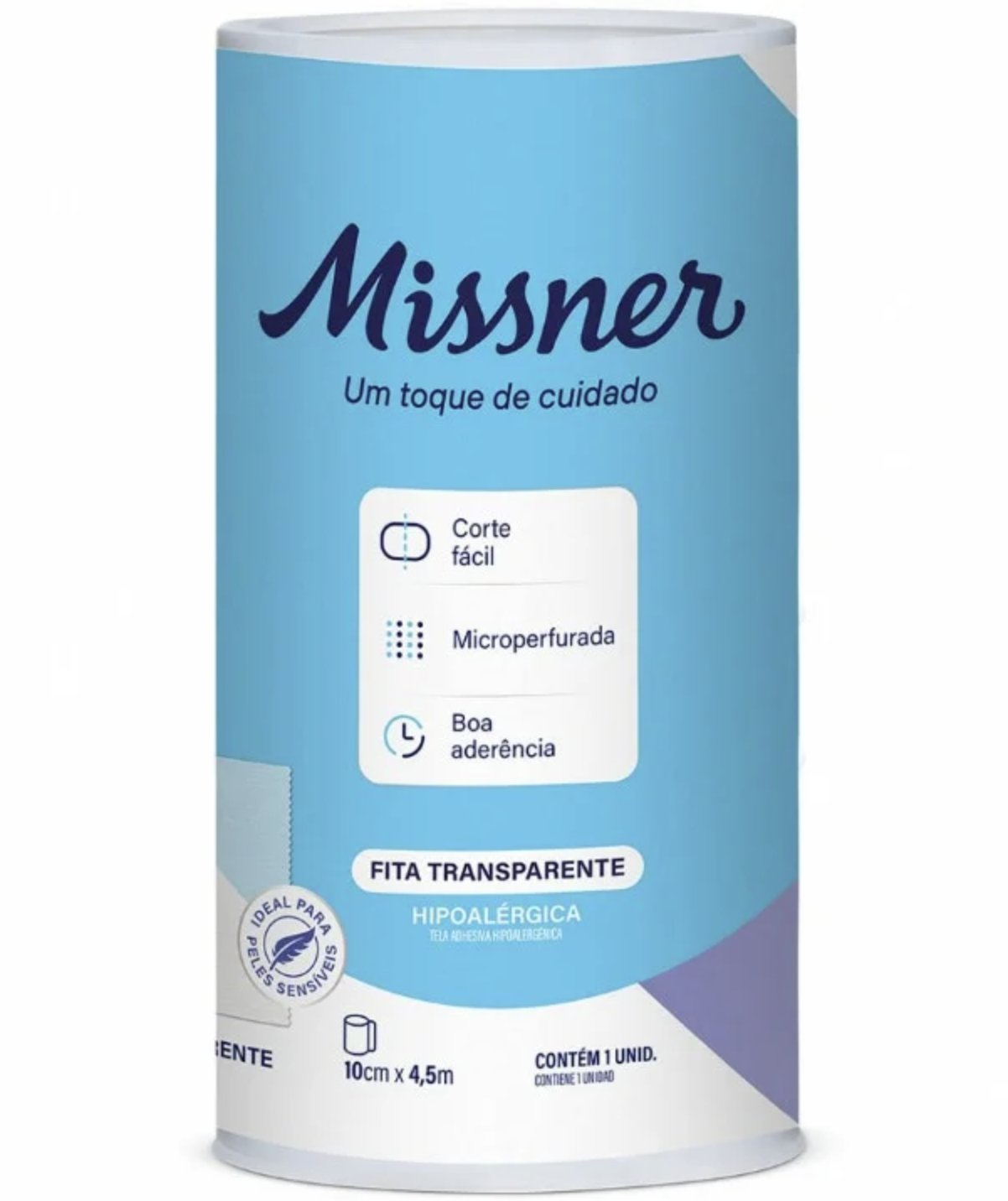 FITA TRANSPARENTE HIPOALERGICA MISSNER 10...