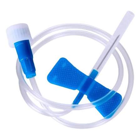 SCALP INFUSAO 23G AZUL LOCK PVC - SOLIDOR