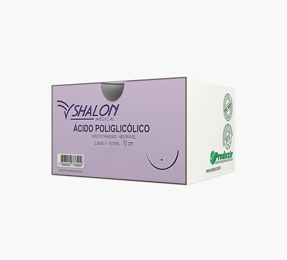 FIO 4-0 AC. POLIGLICOLICO C/AG.2,5MR