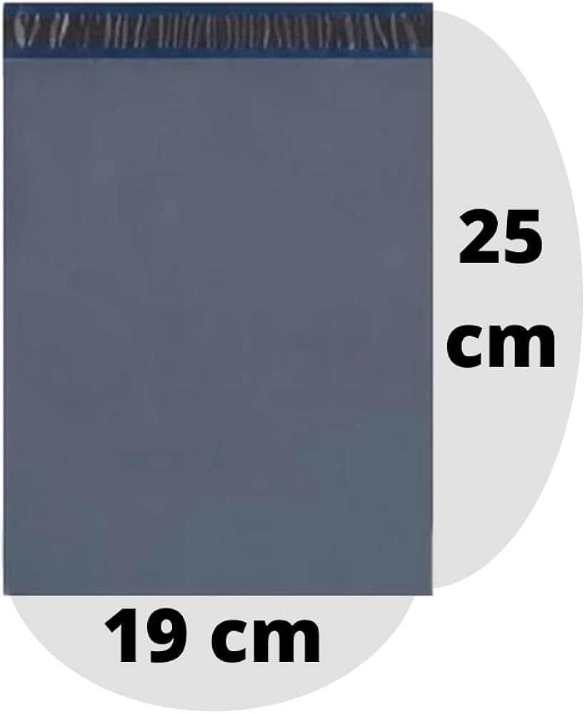 ENVELOPE DE SEGURANCA ECO 19X25 CINZA