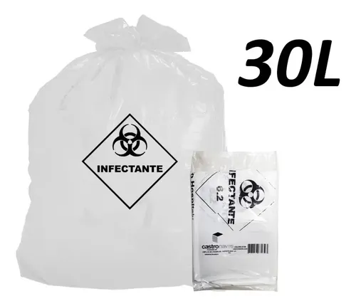 SACO P/LIXO INFEC 30L EMBALAC