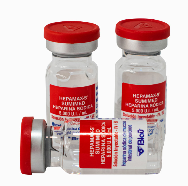 HEPARINA SODICA 5 ML HEPAMAX