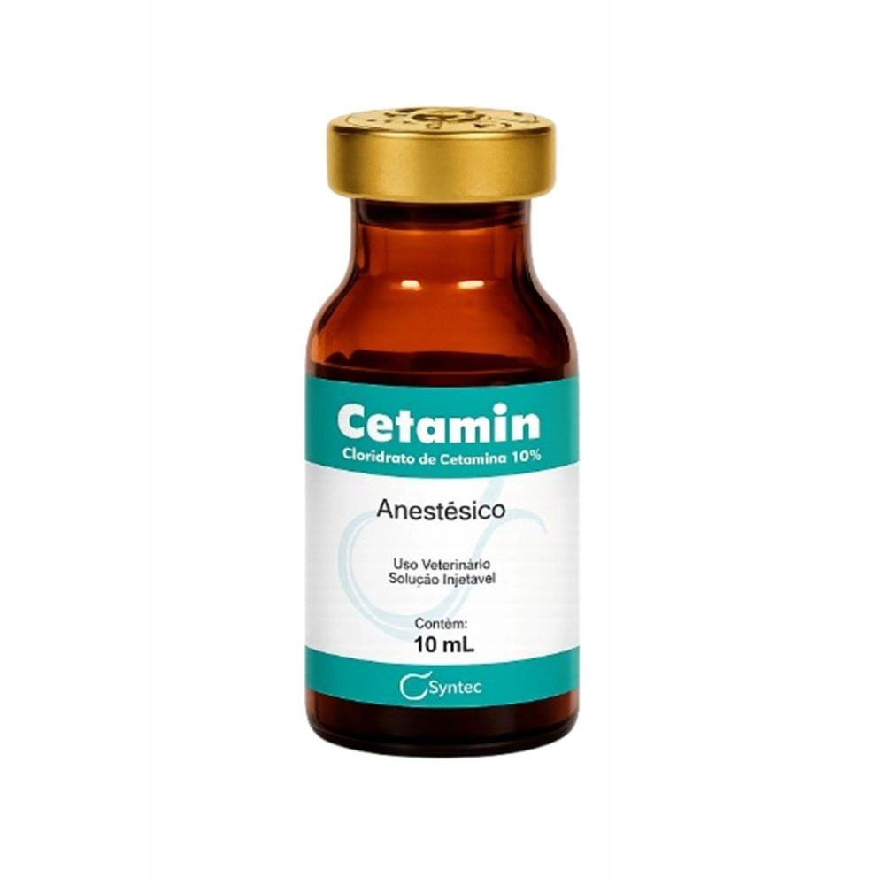 CETAMIN 10ML (KETAMINA) (SIPEAGRO)