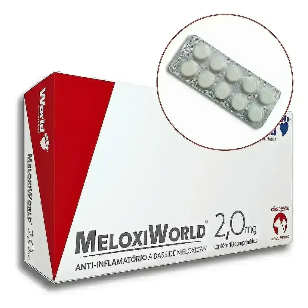 MELOXIWORLD 2,0 MG 10 BLISTER C/ 10 COMPR...