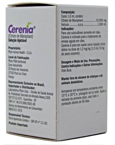 CERENIA INJ 20 ML- ZOETIS