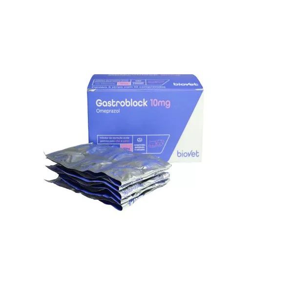 GASTROBLOCK 10MG CARTELA - BIOVET