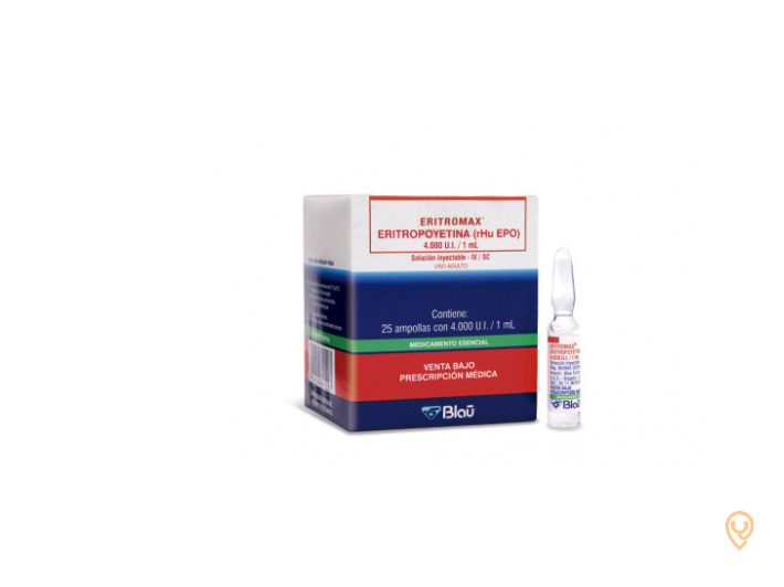 ERITROMAX (ALFAEPOETINA RHU EPO) 4000UI I...
