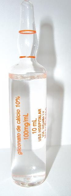 GLICONATO DE CALCIO 10% 10 ML AMP
