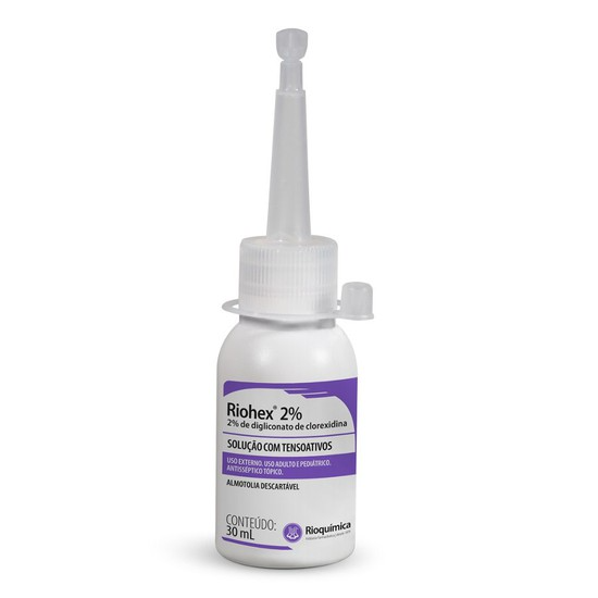 CLOREXIDINA (RIOHEX) 2% 100ML SOLUCAO ALC...