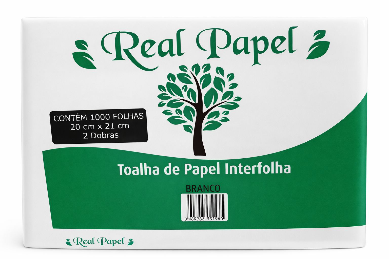 INTERFOLHA BRANCO 20X21 REAL PAPEIS