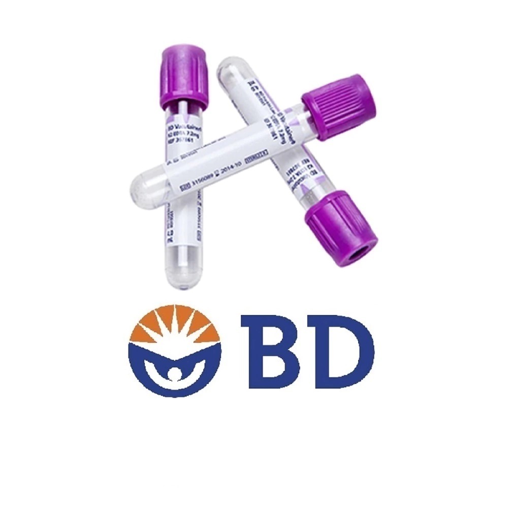 TUBO P/COLETA VACUTAINER 13X75MM EDTA K2 ...