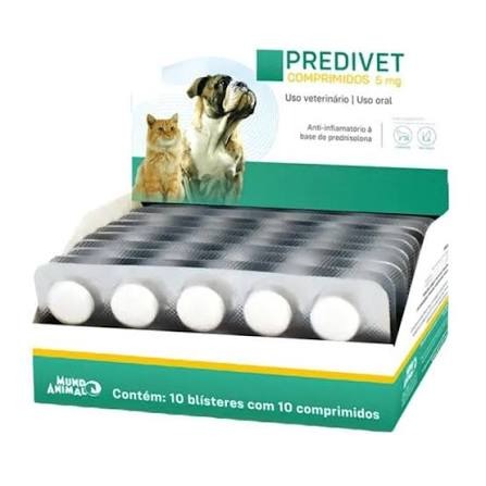 PREDIVET 20 MG X 10 CP MUINDOANIMAL